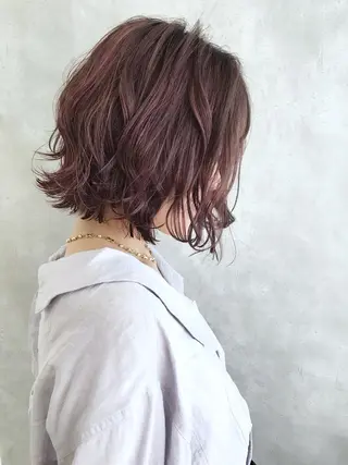 ショート カラー MOU namba ムウナンバのヘアスタイル