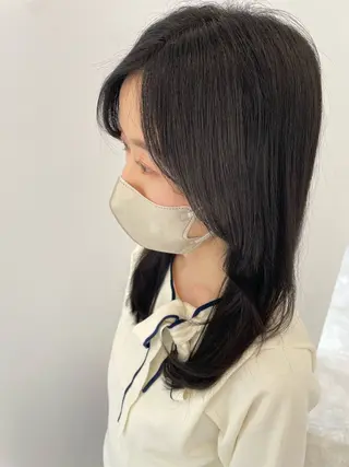 セミロング パーマ/ショートボブ Aoyagiのヘアスタイル