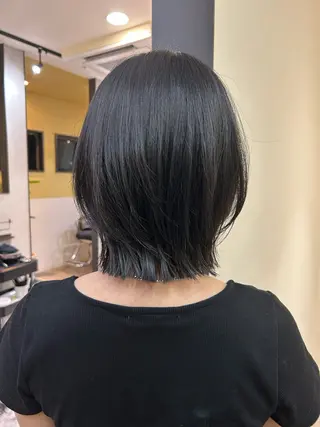 ショート hub hair レイヤー/透明感のヘアスタイル