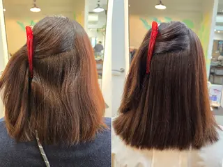 ミディアム 野村 果音(カノン)のヘアスタイル