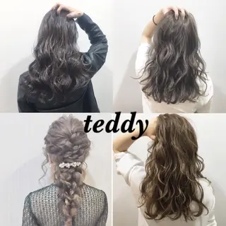 ロング カラー テディ teddyのヘアスタイル