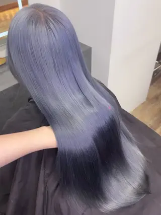 ロング カラー Ayame / ハイトーンカラーのヘアスタイル
