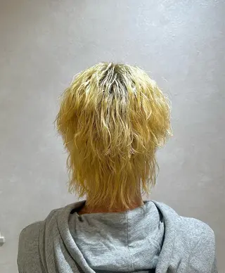 カラー パーマ メンズ ユージ ✂︎ カット／パーマ特化のヘアスタイル
