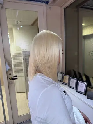 ショート カラー 渋谷/ハイトーン エクステ*☆🌙咲妃のヘアスタイル