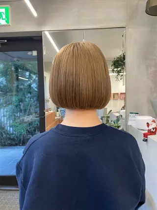 ショート 鶴井 美空のヘアスタイル