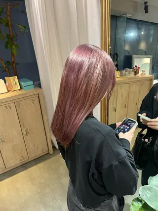 ロング カラー 梅田/束感マツエク /ナツノのマツエク・マツパデザイン