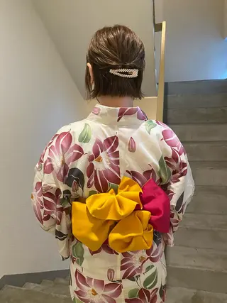 薄暮 マツイ レンのヘアスタイル