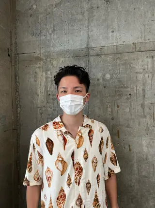 ショート カラー パーマ メンズ メンズパーマ /SUNAOのヘアスタイル