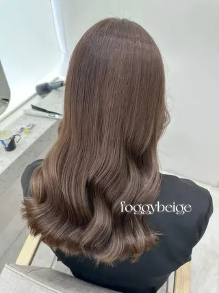 ロング カラー 🍓韓国ヘア レイヤ ーカット🍓笠原 葵のヘアスタイル