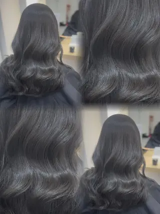 ミディアム カラー L.E.M 仙台のヘアスタイル