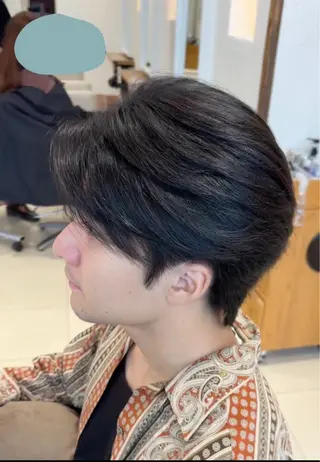 メンズ 上𦚰 慶のヘアスタイル