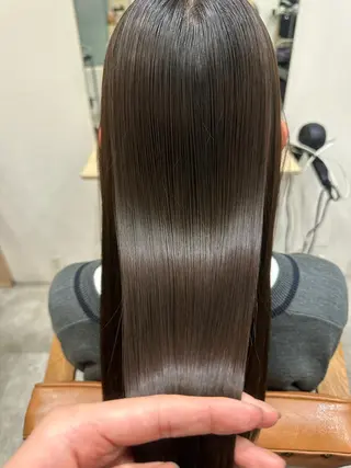 セミロング カラー 👑髪質改善の匠👑 サンジョウ ユウキのヘアスタイル