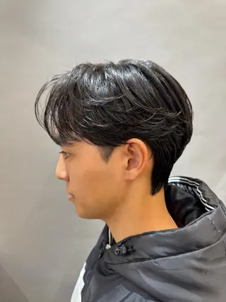 ショート パーマ メンズ 横浜/レイヤー/ カネコのヘアスタイル