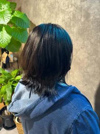 ミディアム a. kentoのヘアスタイル