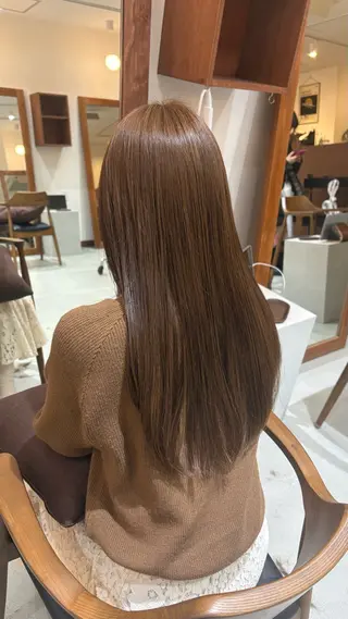 ロング ボブ/レイヤー /河内温太のヘアスタイル