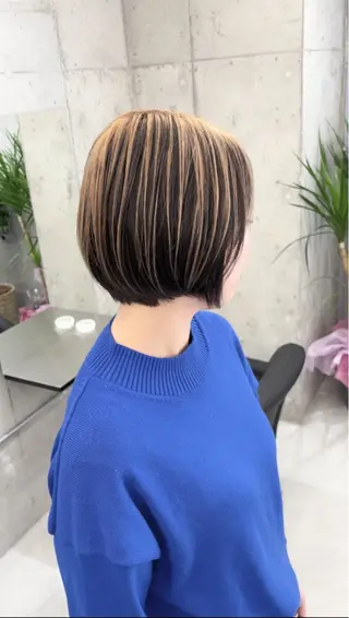 ショート 韓国レイヤー🇰🇷 ReLien西大寺店のヘアスタイル
