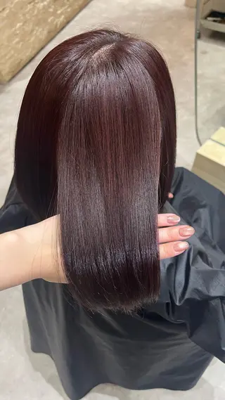 ショート 顔周りカット/ 透明感カラー/ユナのヘアスタイル