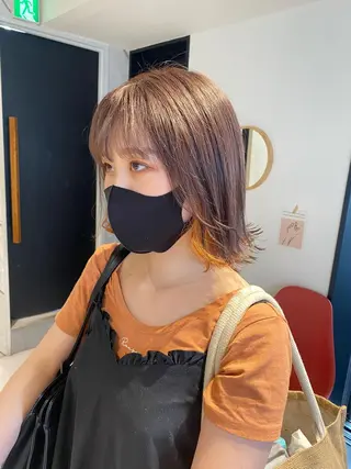 ショート デザイン🥇複雑履歴 ハイトーン特化のヘアスタイル