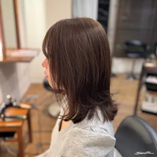 セミロング カラー しんのすけ /モデルさん募集中のヘアスタイル