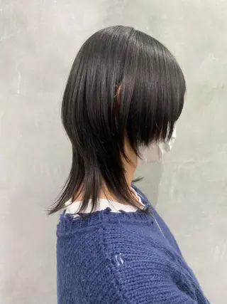 ミディアム MANAMI 🥀ウルフカットのヘアスタイル