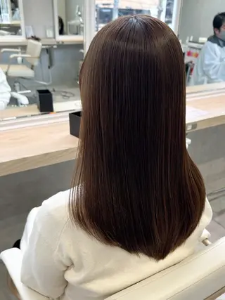 セミロング 美髪⭐︎髪質改善 井上　康司のヘアスタイル