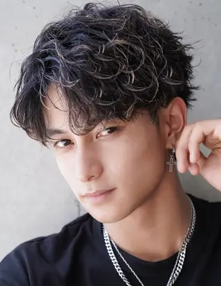 メンズ 馬場 こなみのヘアスタイル