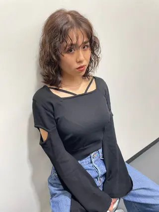 カラー Sakairi Yunaのヘアスタイル