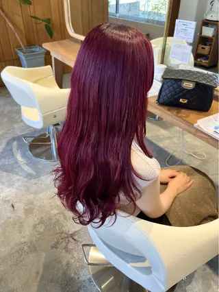 ロング カラー WATANABE MISAKIのヘアスタイル