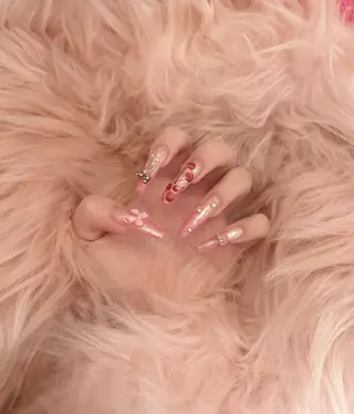 ネイル 🎀アネラ しま  🎀のネイルデザイン
