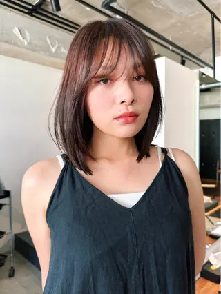 ショート カラー パーマ kazuki【顔周り ×レイヤーカット】のヘアスタイル