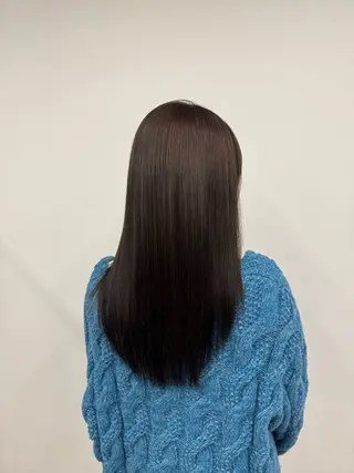 ロング カラー Peeps&suu(ピープスアンドスー)所属・藤原航/艶髪 /カットモデル大募集のヘアスタイル