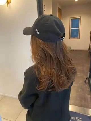 ロング 梅田美容室 SPADICユヅキ♠のヘアスタイル