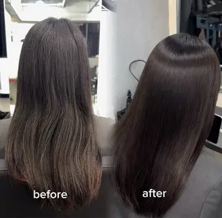 ロング カラー ヘアアレンジ 新宿 /髪質改善/ 縮毛矯正/ヒュウガのヘアスタイル