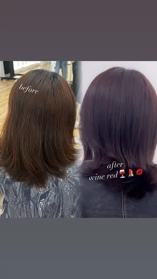 カラー カラーモデル募集中 🎀🐈‍⬛/りりのヘアスタイル