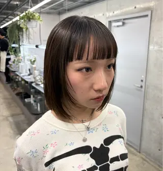 ショート フジイ トワのヘアスタイル