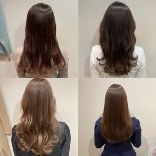 ロング パーソナルカラー lapiax阿部のヘアスタイル