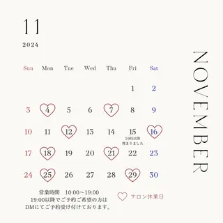 パリエクまつげパーマ /LED/中谷のマツエク・マツパデザイン