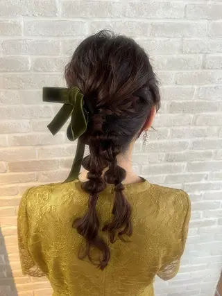 ロング ヘアアレンジ Topstylist YUKIのヘアスタイル