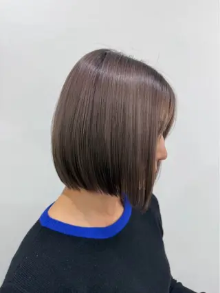 ショート カラー レイヤー/ナチュラル 💐nao.のヘアスタイル