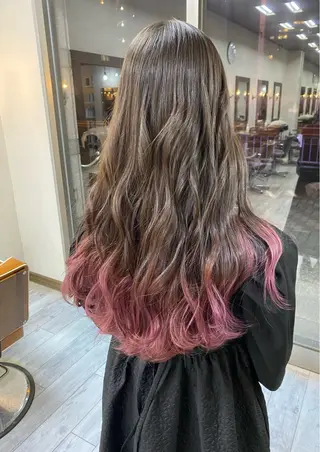 ロング カラー 日比 貴大/ minim hairのヘアスタイル