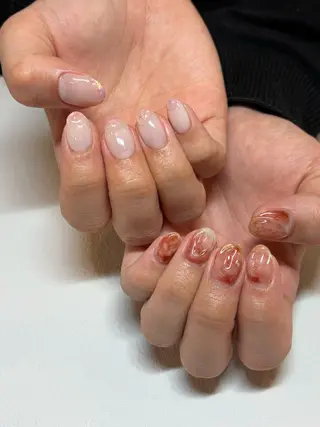 ネイル riria 𓂃 𓈒𓏸.*のネイルデザイン