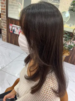 ロング ツヤ髪🫧似合わせ ✨あんどうゆうかのヘアスタイル
