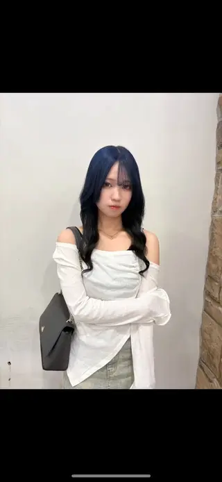 ロング 韓国レイヤー/ボブ /ジュンエイのヘアスタイル