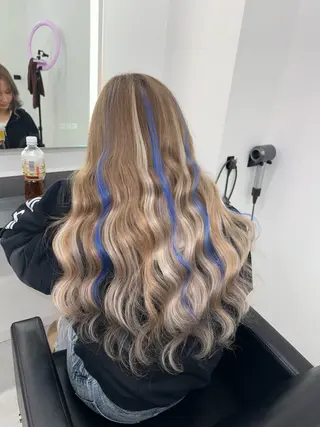 ロング ブリーチカラー💖 rukaのヘアスタイル
