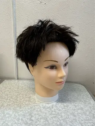 ショート パーマ メンズ enrichミヤモト ヒロヤのヘアスタイル