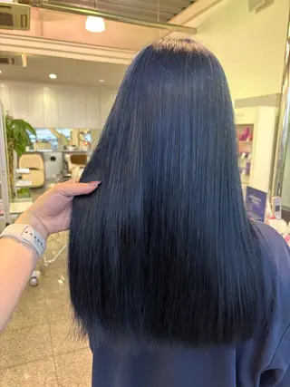 ロング ハイトーン/ブリーチ 🤍足立里湖のヘアスタイル