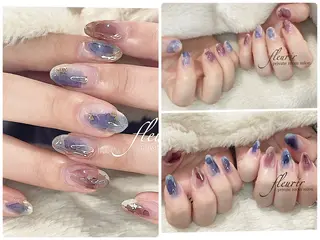 ネイル フルリール 【プライベートサロンのネイルデザイン