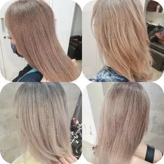 ミディアム カラー ミルクティー特化 🌈島内　琢真🌈のヘアスタイル
