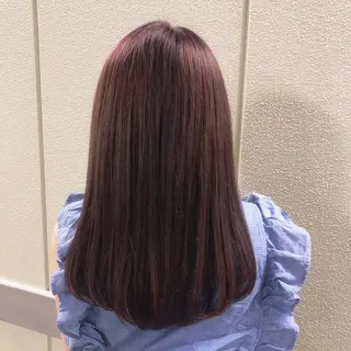 ロング 韓国ヘア 🇰🇷 RUKA 🩵🤍のヘアスタイル