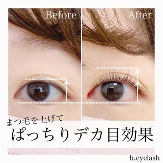 マツエク・マツパ h..eyelash ..Hiroのマツエク・マツパデザイン